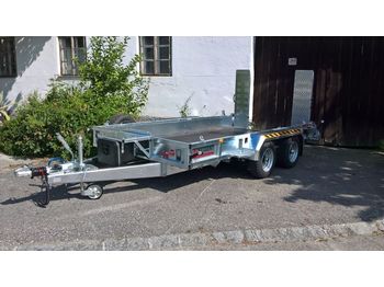 Nugent P3718H Schienen  - Low loader trailer