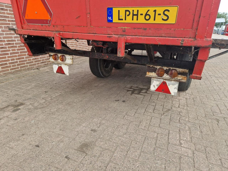 Dropside/ Flatbed trailer Onbekend Balenwagen: picture 8