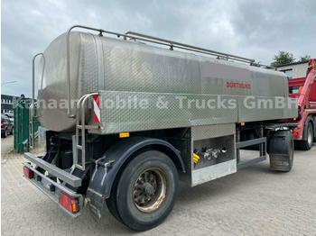 Langfeld LTA 18  MILCH/Wasser Tank Edelstahl  - Tank trailer