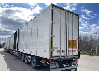 Closed box trailer VAK Kokosivuaukeava 6-aks 17,4 m - Uusi heti toimituks: picture 4
