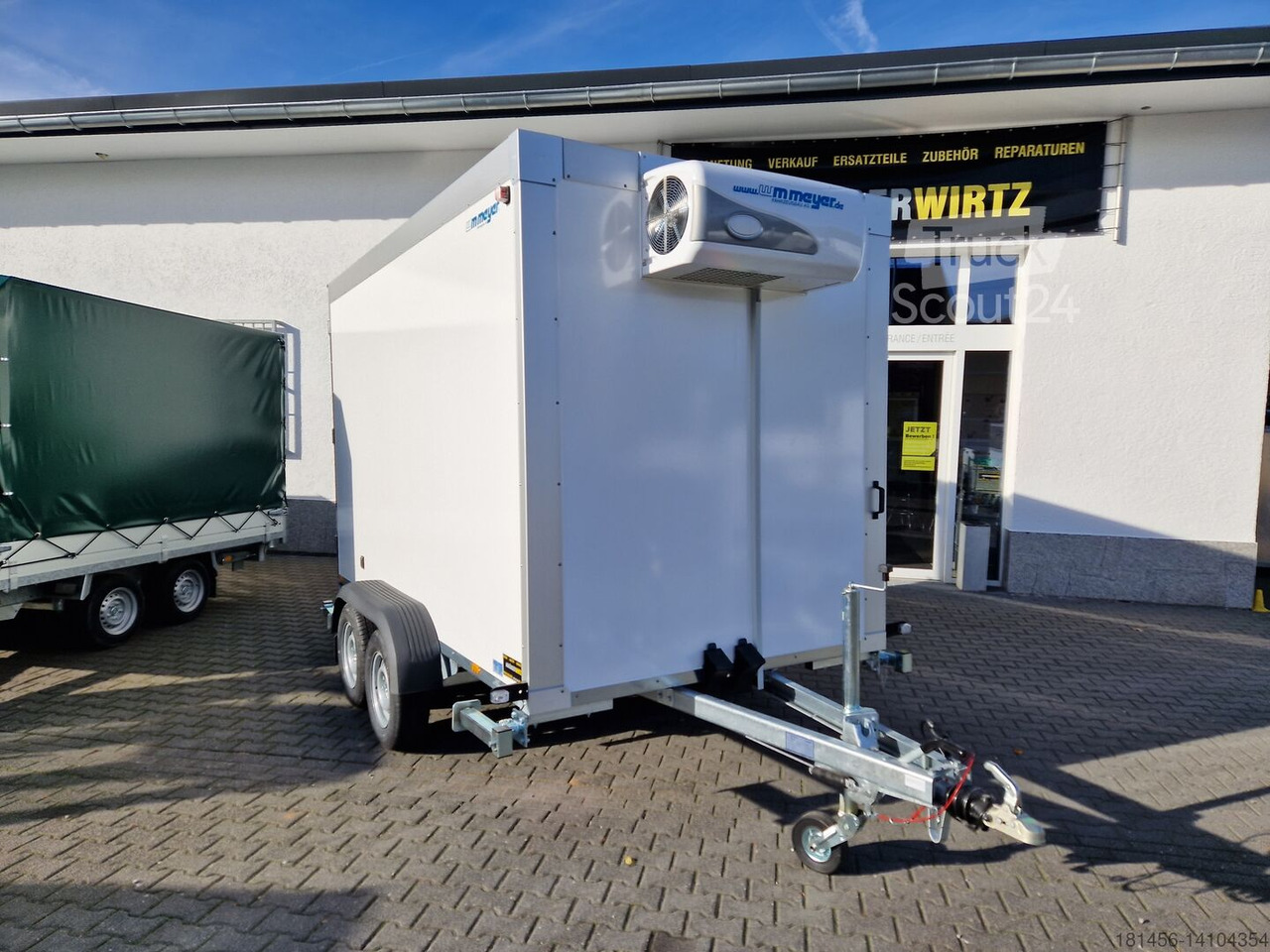 New Refrigerator trailer Wm Meyer Tiefkühlanhänger direkt verfügbar AZK 2734/180 336x170x200cm 100 isolierung Govi 230V Kühlung: picture 4