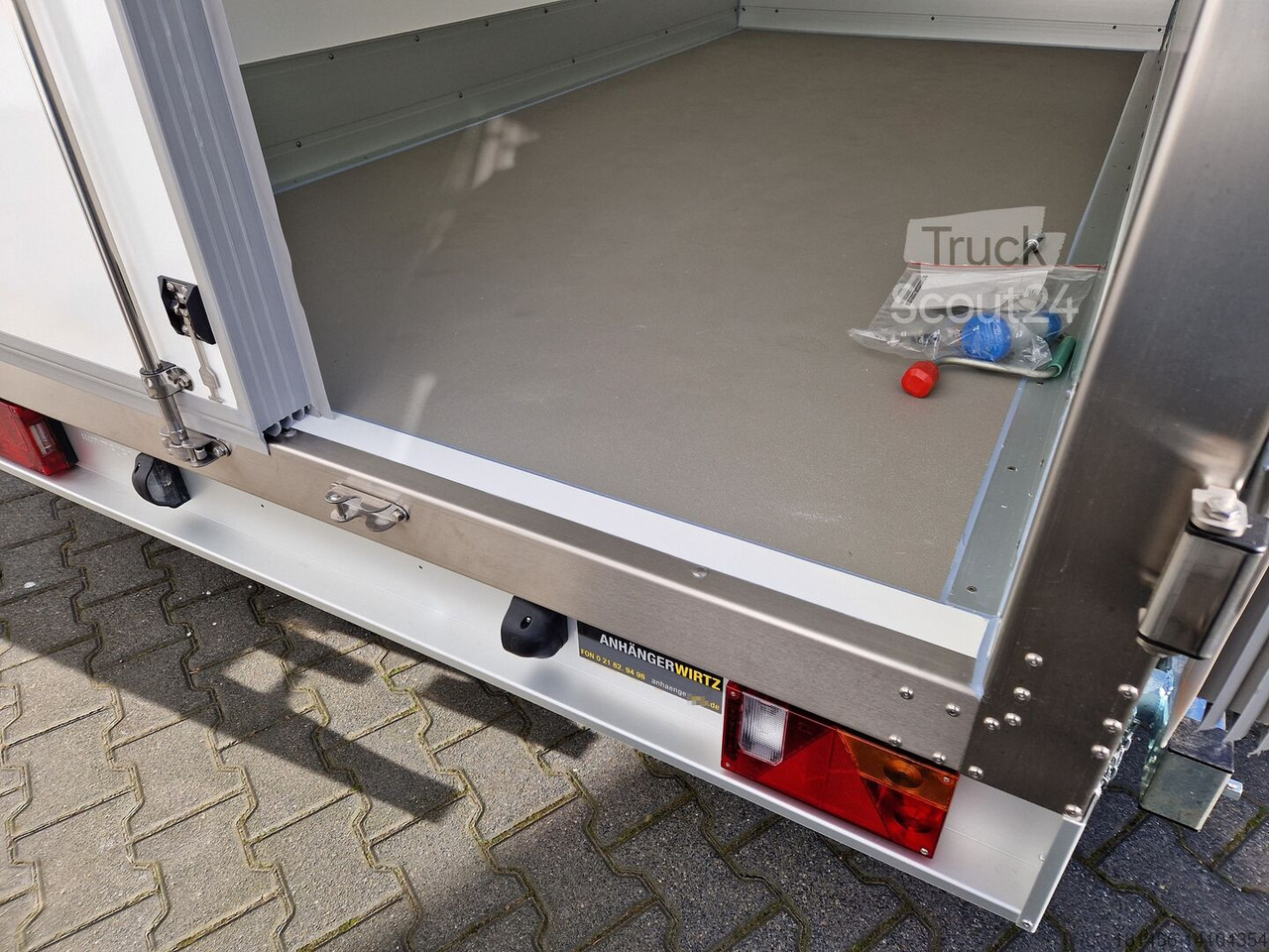 New Refrigerator trailer Wm Meyer Tiefkühlanhänger direkt verfügbar AZK 2734/180 336x170x200cm 100 isolierung Govi 230V Kühlung: picture 10