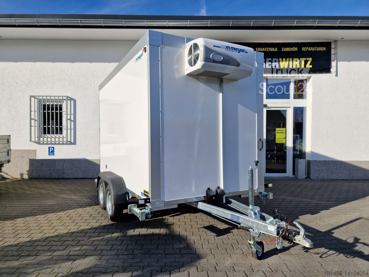 New Refrigerator trailer Wm Meyer Tiefkühlanhänger direkt verfügbar AZK 2734/180 336x170x200cm 100 isolierung Govi 230V Kühlung: picture 2