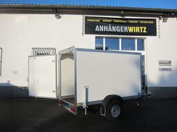 New Closed box trailer Wm Meyer direkt neuen AZ 1325/126 1300kg Sandwich glatte Wände für Beschriftung jetzt günstig online kaufen: picture 16