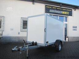 New Closed box trailer Wm Meyer direkt neuen AZ 1325/126 1300kg Sandwich glatte Wände für Beschriftung jetzt günstig online kaufen: picture 13