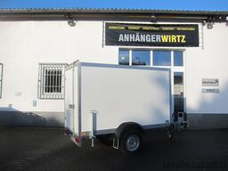 New Closed box trailer Wm Meyer direkt neuen AZ 1325/126 1300kg Sandwich glatte Wände für Beschriftung jetzt günstig online kaufen: picture 14