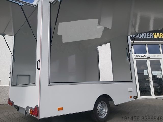 Vending trailer trailershop 2 Verkaufsklappen 300x220x230cm direkt: picture 8