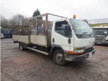 MITSUBISHI CANTER 4X2 7.5TON c/w CAGED TIPPING BODY & FLATBED BODY #111 - Cab chassis truck