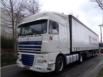 DAF + PACTON 105 410 + PACTON - Curtainsider truck