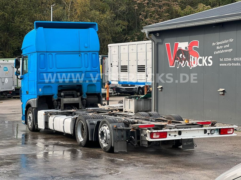 Container transporter/ Swap body truck DAF XF 440 Euro 6 6x2 BDF-Wechselfahrgestell: picture 7