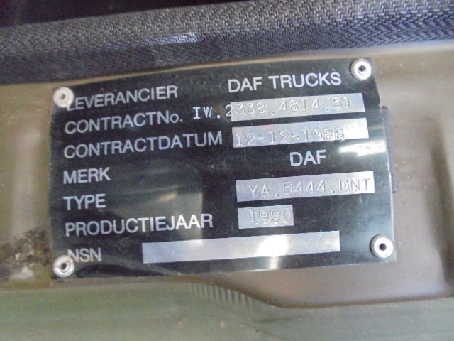 Container transporter/ Swap body truck DAF YA 5444 DNT 4X4: picture 17