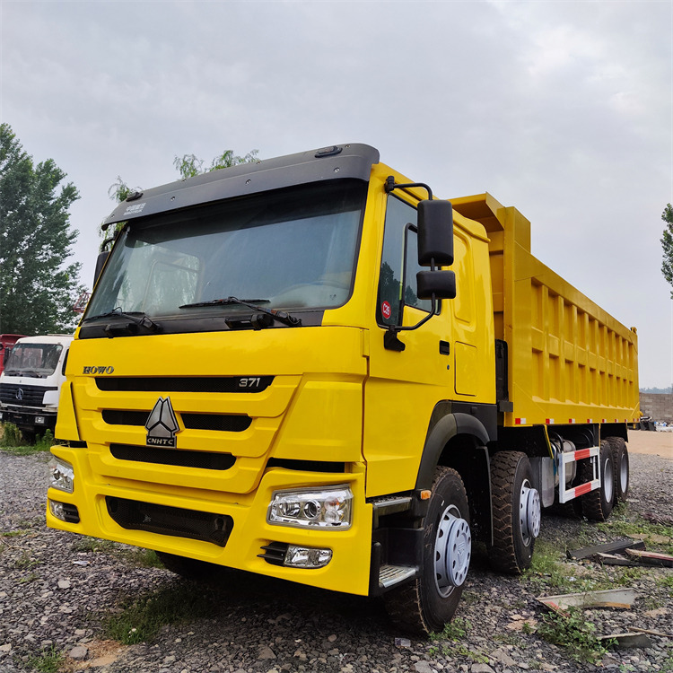 Tipper HOWO HOWO 8x4 371hp-Yellow: picture 4