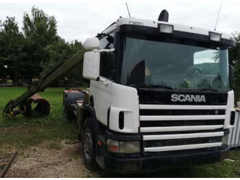 Hook lift truck SCANIA P124