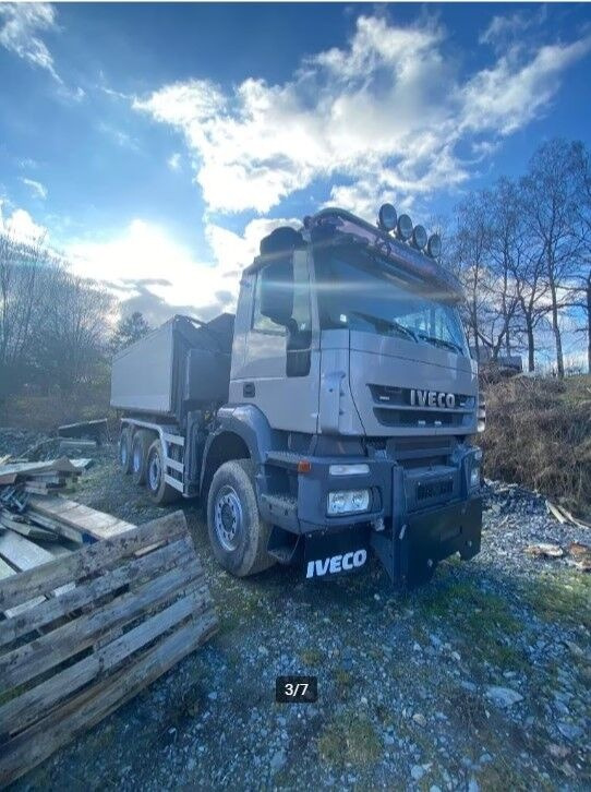 Tipper, Crane truck IVECO 260 TW 8x6 Tipper + Crane: picture 3