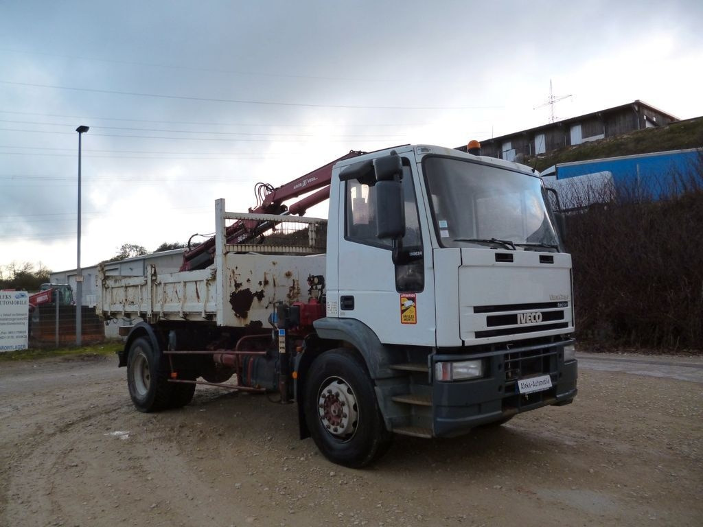 Tipper, Crane truck IVECO Eurocargo 180E24: picture 2