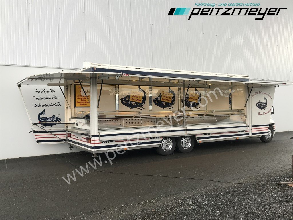 Vending truck IVECO FIAT (I) Ducato Verkaufswagen 6,3 m + Kühltheke, Fritteuse: picture 5