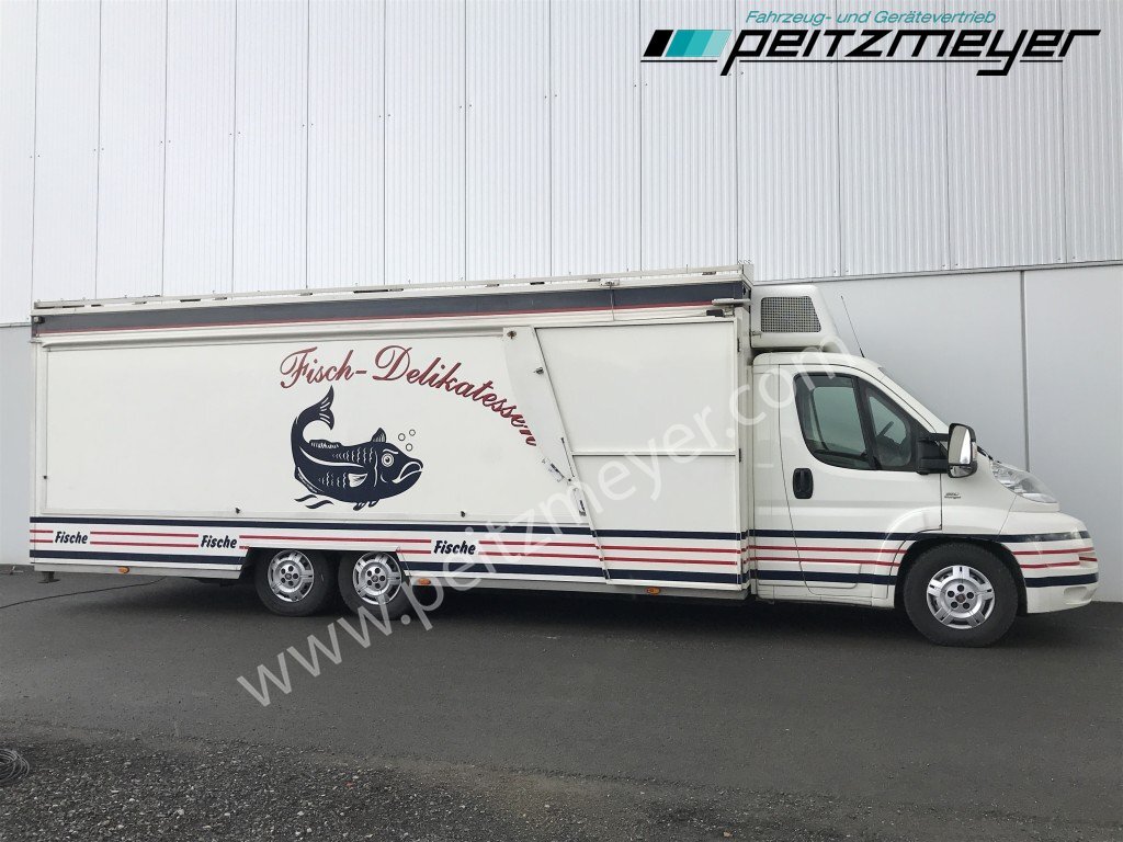 Vending truck IVECO FIAT (I) Ducato Verkaufswagen 6,3 m + Kühltheke, Fritteuse: picture 32
