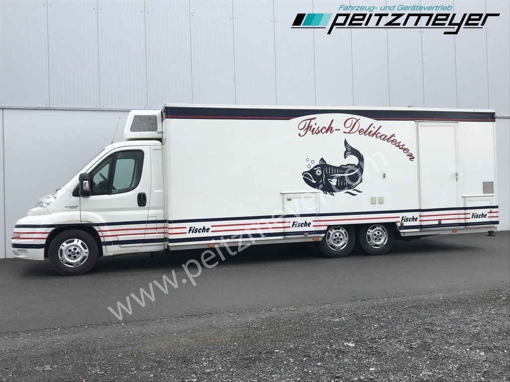 Vending truck IVECO FIAT (I) Ducato Verkaufswagen 6,3 m + Kühltheke, Fritteuse: picture 6