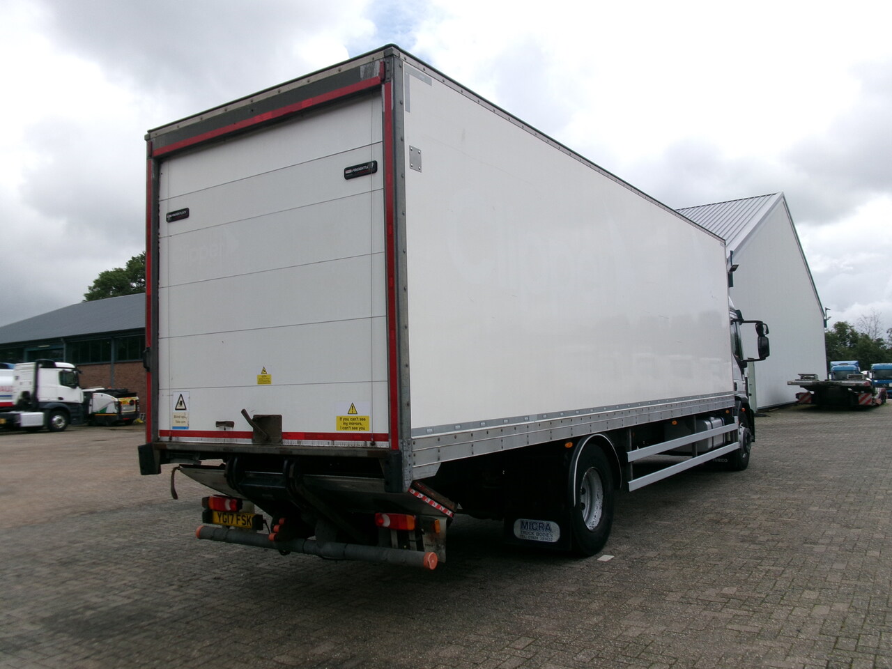 Box truck Iveco Eurocargo 180E25S RHD 4x2 Euro 6 Closed box: picture 4