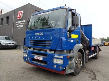 Dropside/ Flatbed truck Iveco Stralis 310 122B-3 183"km: picture 1