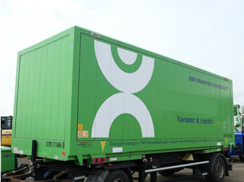 Container transporter/ Swap body truck Krone, Wechselkoffer, BDF, Schlüssellochblech: picture 2