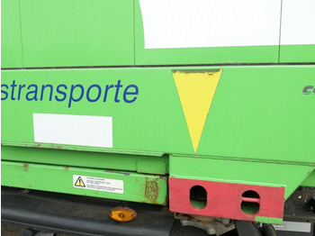 Container transporter/ Swap body truck Krone, Wechselkoffer, BDF, Schlüssellochblech: picture 5