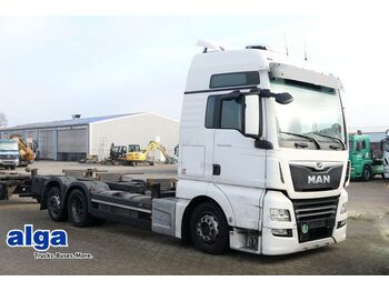 Container transporter/ Swap body truck MAN 26.460 TGX LL 6x2, XXL, Intarder, Klima, BDF,AHK: picture 1