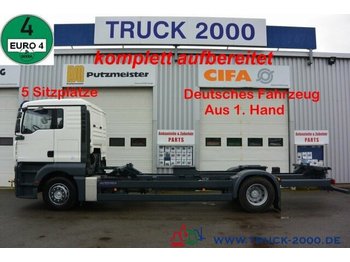 Container transporter/ Swap body truck MAN TGA 18.350 LL 5 Sitze Klima Schalter Aufbereitet: picture 1