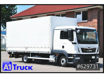 Curtainsider truck MAN TGL 8.180, Goßes Haus, Bett Bed LBW,: picture 1