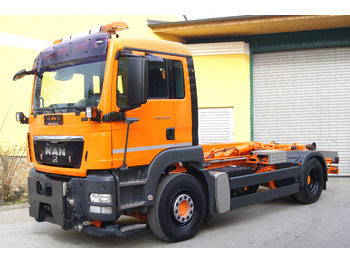 Hook lift truck MAN TGS 18.320 BL 4x2/Euro5EEV/HYVALIFT/Winterdienst: picture 2