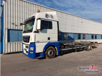 Container transporter/ Swap body truck MAN TGX 18.360 XLX E6 BDF Multiwechsler LBW: picture 1