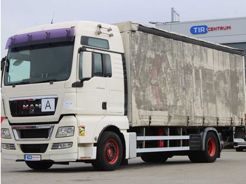 Curtainsider truck MAN TGX 18.440