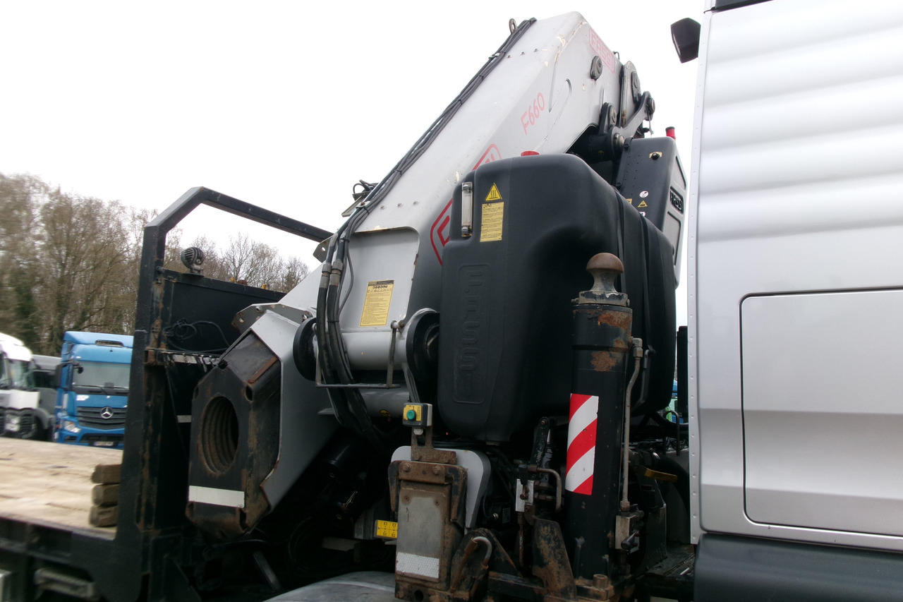 Crane truck, Dropside/ Flatbed truck M.A.N. TGS 26.440 8x2 RHD + Fassi F660RA.2.26: picture 21