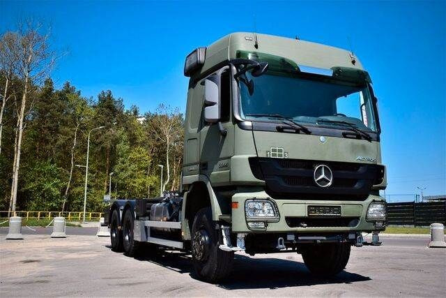 New Cab chassis truck Mercedes-Benz ACTROS 3344 Twist Lock BDF LIKE NEW: picture 2