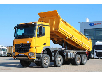 Tipper Mercedes-Benz AROCS 4148, 8x6, EURO 6, THREE-SIDED: picture 1