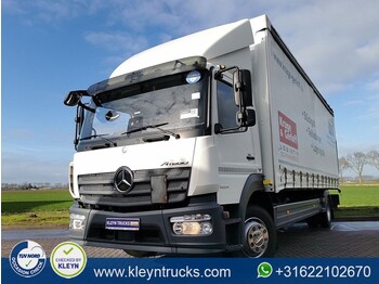 Curtainsider truck Mercedes-Benz ATEGO 1224 airco lift automatic: picture 1