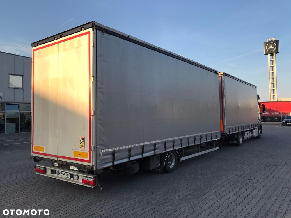 Curtainsider truck Mercedes-Benz Actros 1830 LnR: picture 4