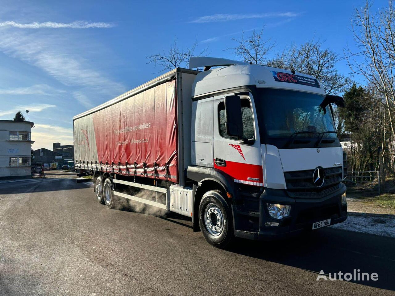 Curtainsider truck Mercedes-Benz Actros 2533: picture 6