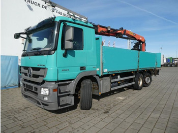 Mercedes-Benz Actros 2641 L 6x2 Pritsche Heckkran PK 18.001-L  - Dropside/ Flatbed truck, Crane truck: picture 5