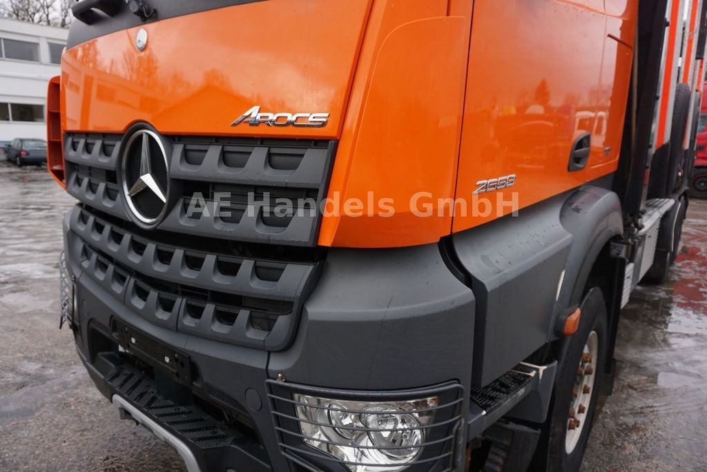 Log truck, Crane truck Mercedes-Benz Arocs 2658 L BL 6x4 *Retarder/Hiab-Loglift-145Z: picture 13