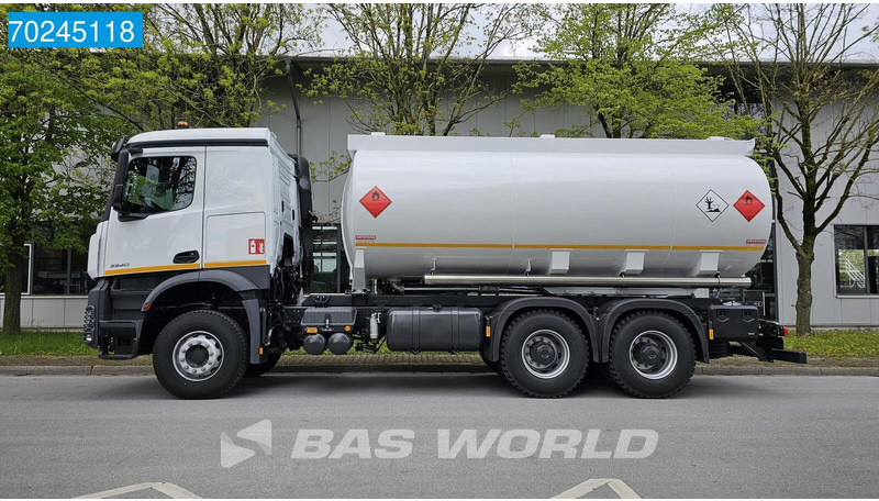 New Tank truck for transportation of fuel Mercedes-Benz Arocs 3340 6X4 20.000ltr Fuel tanker ADR EURO 3: picture 6