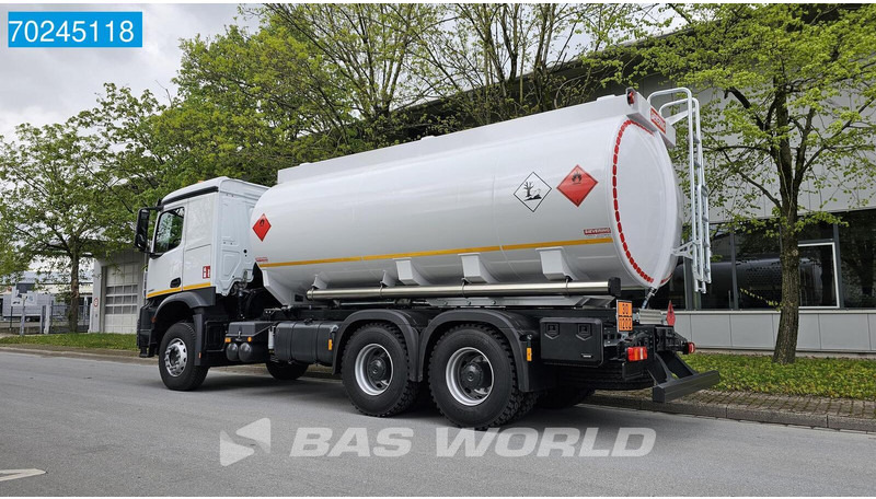 New Tank truck for transportation of fuel Mercedes-Benz Arocs 3340 6X4 20.000ltr Fuel tanker ADR EURO 3: picture 2