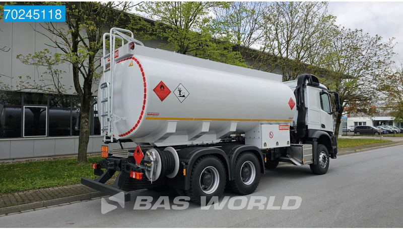 New Tank truck for transportation of fuel Mercedes-Benz Arocs 3340 6X4 20.000ltr Fuel tanker ADR EURO 3: picture 5