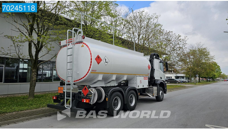 New Tank truck for transportation of fuel Mercedes-Benz Arocs 3340 6X4 20.000ltr Fuel tanker ADR EURO 3: picture 8