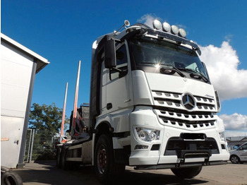 Log truck Mercedes-Benz Arocs 3358 Holztransporter: picture 2