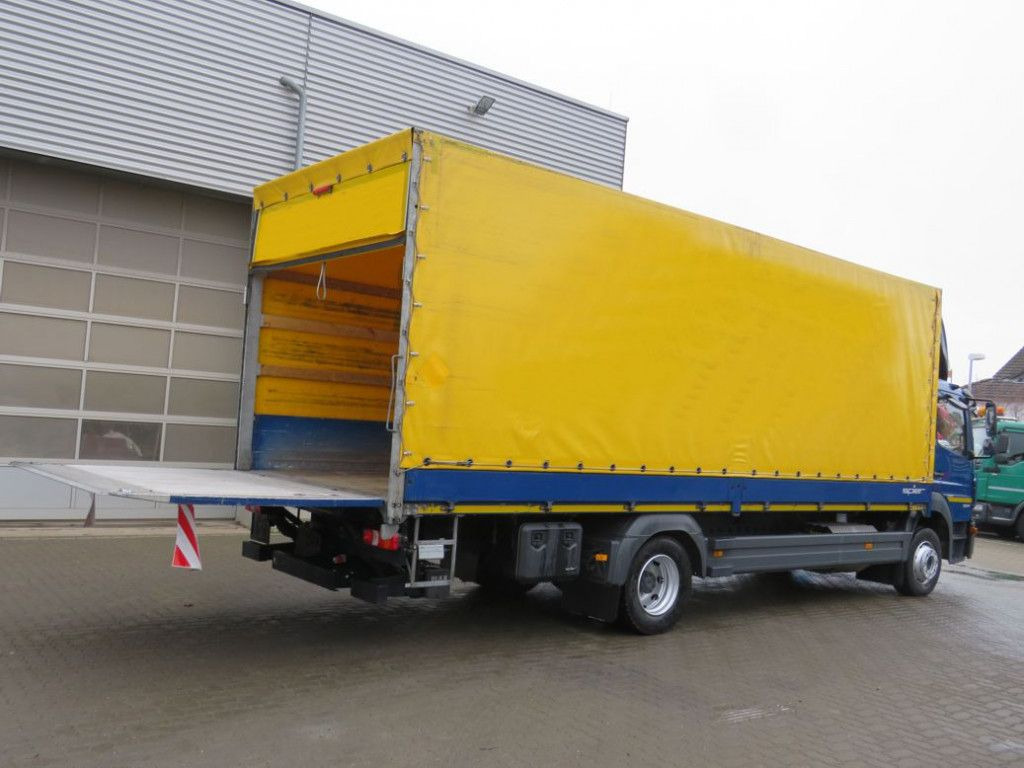 Curtainsider truck Mercedes-Benz Atego 1224 L  Pritsche LBW LBW 1.5to: picture 5