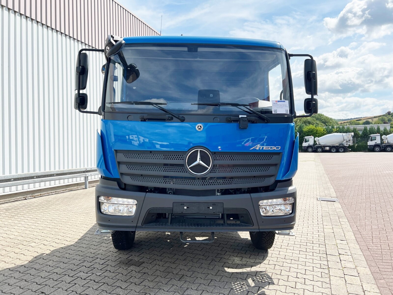 New Cab chassis truck Mercedes-Benz Atego 1324 A 4x4 Atego 1324 A 4x4, Nebenantrieb: picture 8