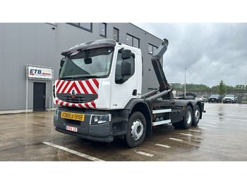 Container transporter/ Swap body truck Renault Lander 370 DXI (PERFECT BELGIAN TRUCKS WITH ONLY ORIGINAL 135.000 km): picture 1