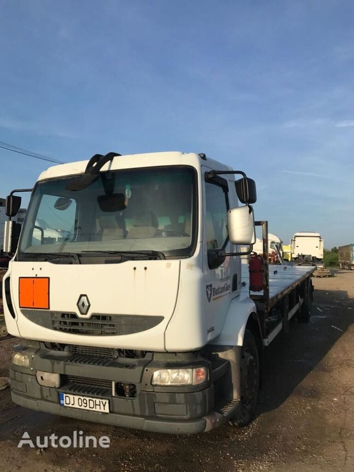Dropside/ Flatbed truck Renault Midlum DXI Adr Transport Butelii: picture 2