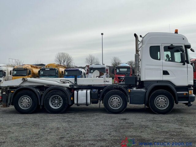 Hook lift truck Scania G 450 8x2 M-TEC Silosteller 1. Hand Retarder: picture 15